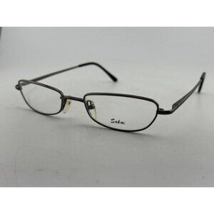 SAKAI Eyewear - 2286 / 12 50-19 COL.01 Silver Metal Eyeglass Frames